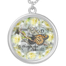 With God All Things are Possible Pendant