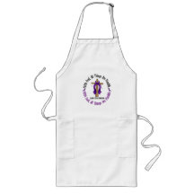 WITH GOD CROSS Cystic Fibrosis T-Shirts & Gifts Aprons