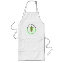 WITH GOD CROSS Muscular Dystrophy TShirts & Gifts Apron