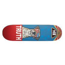 With Liberty and Justice for All- Old School Board Skate Boards