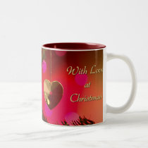 With Love at Christmas mug mugs