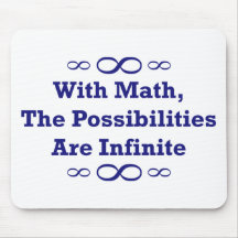 With Math, The Possibilities Are Infinite Mouse Pads
