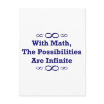 With Math, The Possibilities Are Infinite