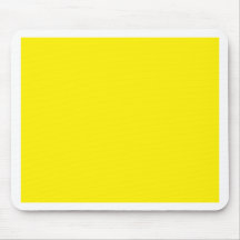 With Nothing On It Except Colour - Bright Yellow Mousepad