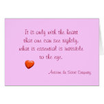 With the Heart Card