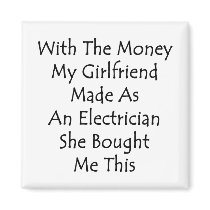 With The Money My Girlfriend Made As An Electricia