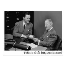 "Without a doubt, best projections ever!" Postcard