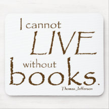 Without Books Mousepad