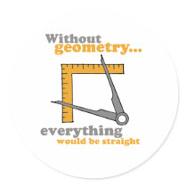 WITHOUT GEOMETRY, EVERYTHING WOULD BE STRAIGHT