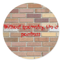 Without geometry, life is pointless