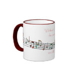 Without Music mug