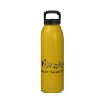 Without music, the world  would Bb Drinking Bottle