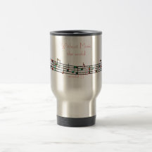 Without Music travel mug