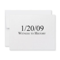 Witness to History: 1/20/09 Invitation
