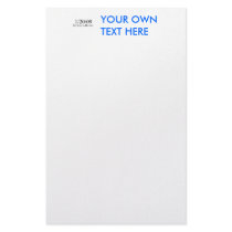 Witness to History: 1/20/09 Customized Stationery
