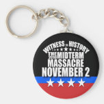Witness to History - Tea Party - Midterm Massacre Keychains
