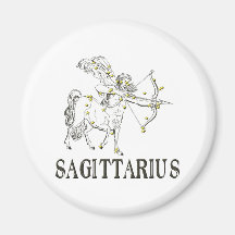 WITS: Sagittarius Fridge Magnet