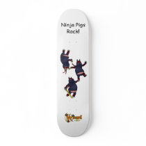 Wizard101 Ninja Pigs Rock Skateboard