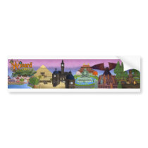 Wizard101 Worlds of the Spiral Sticker Bumper Sticker