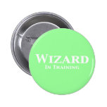 Wizard In Training Gifts Buttons