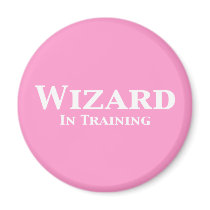 Wizard In Training Gifts Fridge Magnets