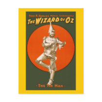 Wizard Of Oz Tin Man Postcard