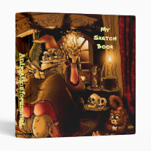wizard poster 300Dpi, MySketch Book, Animationf... 3 Ring Binders