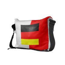 WJ bag German flag indonesian flag Commuter Bag