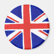 WJ unionjack Magnet