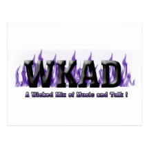 WKAD Official Merchindise Post Card