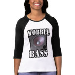 wobble bass girls dubstep dance club D  shirt