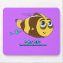 Wobblefin Fart Fish Mousepads