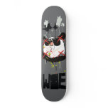 Woebots "Panda X" Skate Board Deck
