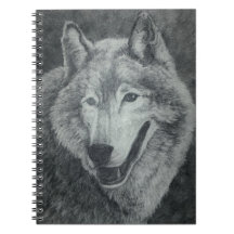 Wolf Art Notebook