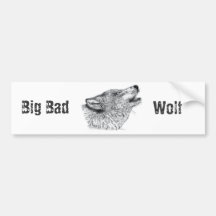 Wolf Bumper Sticker