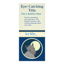 Wolf Business Advert Rack Cards