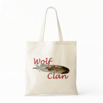 Wolf Clan Tote Bags
