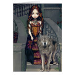 "Wolf Countess" Greeting Card cards