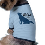 Wolf Dog Past Life Pet T-shirt