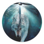 WOLF & EAGLE Wildlife Series stickers