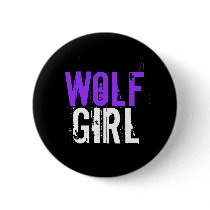 Wolf girl buttons