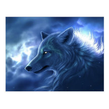 Wolf Guardian Post Cards