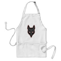 Wolf Head Apron