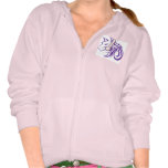 Wolf Head Design in Purple Tshirts