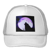 Wolf Howl Baseball Cap Hat