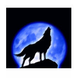 Wolf Howling at Moon t-shirts