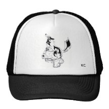 Wolf KC (kirie cloths) Trucker Hats