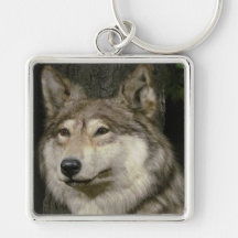 Wolf Keychain