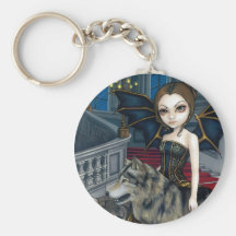 "Wolf Manor" Keychain