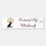 Wolf Pentagram Bumper Sticker